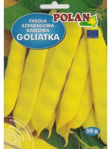 Fasola szparagowa karłowa Goliatka 50g (nasiona)
