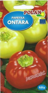 Papryka pomidorowa słodka Ontara 0,3g (nasiona)
