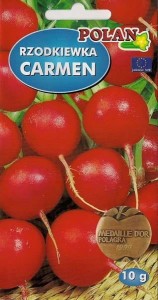 Rzodkiewka Carmen 10g nasiona
