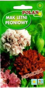 Mak letni peoniowy 0,5g (Papaver paeoniflorum fl.pl) nasiona
