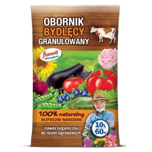 Florovit Pro Natura Obornik bydlęcy granulowany 10l  