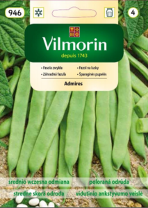 Fasola Admires 50g typ mamut karłowy zielony (nasiona)