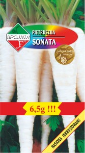 Pietruszka korzeniowa Sonata 6,5g nasiona  inkrustowane HIT