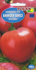 Pomidor Oxheart ( Bawole Serce) wysoki malinowy 0,5g nasiona 