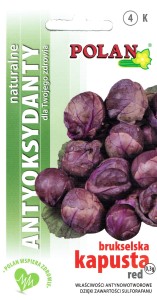 Kapusta brukselska Red 0,3g nasiona