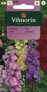 Lewkonia pełna Excelsior, mix 0,5g (matthiola incana annua) nasiona 