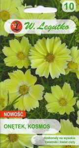 Kosmos ,Onętek, żółty 1g (Cosmos bipinnatus ) nasiona  