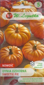 Dynia ozdobna Sweetie Pie 1g ( Cucurbita pepo) nasiona  (baby)