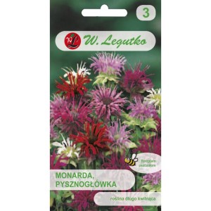 Monarda/Pysznogłówka dwoista mix 0,1g ( Monarda didyma) nasiona 