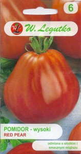 Pomidor gruntowy wysoki Red Pear  0,5g (nasiona) 
