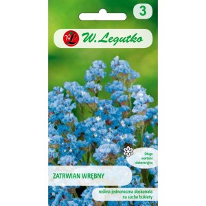 Zatrwian letni / wrębny niebieski 0,3g (Limonium sinuatum)  nasiona