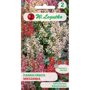 Żurawka krwista mix 0,1g nasion (Heuchera sanguinea)
