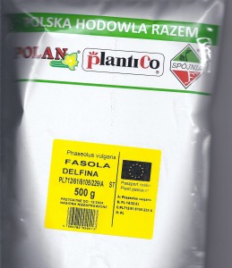 Fasola karłowa zielona Delfina 500g nasiona