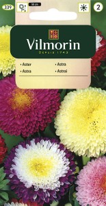 Aster chiński pomponowy mix 0,5g (Callistephus chinensis)      