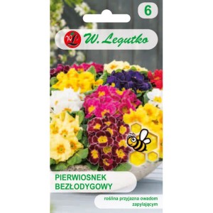 Pierwiosnek bezłodygowy mix 0,1g(Primula acaulis) nasiona
