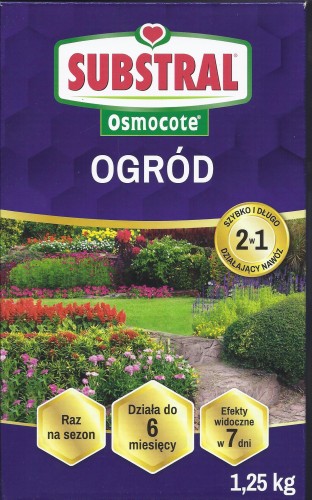 nawóz osmocote 2w1 ogród 1,25kg Substral