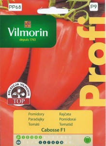 Pomidor Cabosse F1 6 nasion  (Solanum lycopersicum) typ : bawole serce