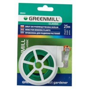 Drut do podwiązywania roślin 25m z obcinakiem GR5010