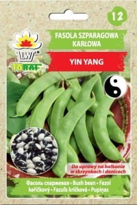 Fasola szparagowa karłowa zielonostrakowa Yin Yang 10g