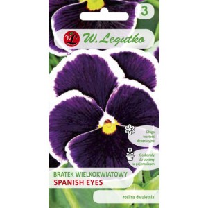 Bratek szwajcarski wielkokwiatowy Spanish Eyes 0,3g  