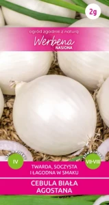 Cebula biała Agostana 2g