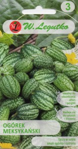 Ogórek meksykański 0,05g (Melothria scabra) ozdobny i jadalny