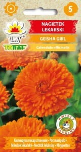 Nagietek lekarski Geisha Girl 1g (Calendula officinalis) nasiona 