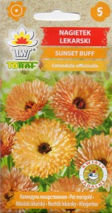 Nagietek Sunset Buff 1g (Calendula officinalis)