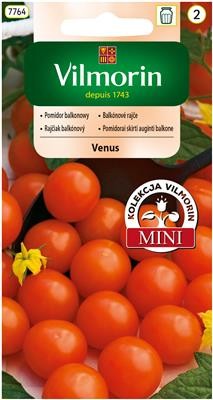pomidor Venus balkonowy, pomarańczowo czerwony 0,3 nasion  producent Vilmorin