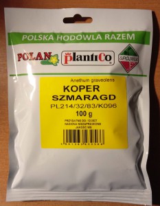 Koper Szmaragd  0,1kg nasiona 