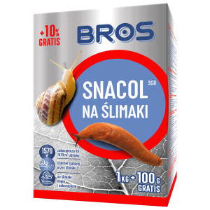 Snacol 03GB zwalcza ślimaki 1kg + 100g