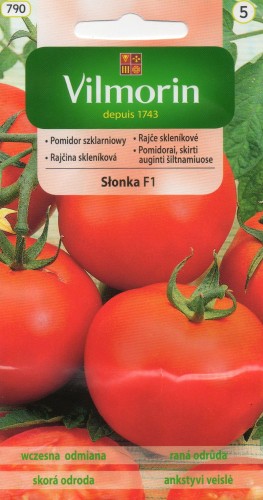 Pomidor Słonka F1 szklarniowy 0,2g nasion