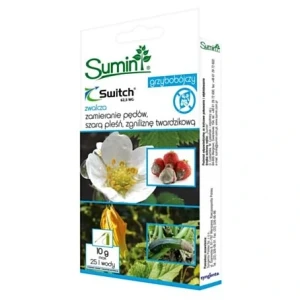 Switch 62.5WG 10g zwalcza choroby grzybowe roślin warzywnych, sadowniczych i ozdobnych  