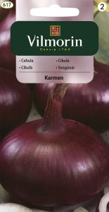 Cebula czewona Karmen 2g nasiona