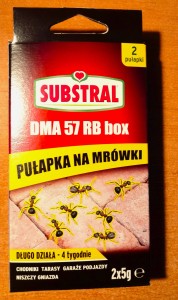 Pułapka na mrówki DMA57RB box 2szt Substral