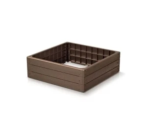 Rabata ogrodowa IBWS Base Woody cegła rustykalna