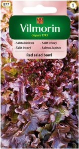 Sałata Red Salad Bowl 1g nasiona
