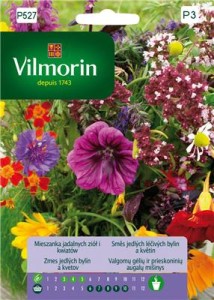 Mieszanka jadalnych ziół i kwiatów 3g nasiona