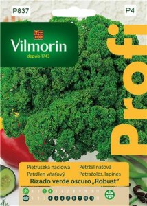 Pietruszka naciowa Rizado verde oscuro "Robust" 4g nasion PROFI  