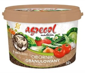 Obornik granulowany mieszany bydlęco-kurzy 10l