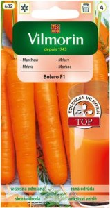 Marchew Bolero F1 2,5g nasiona HIT 