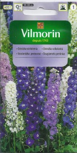 Ostróżka wieloletnia mix 0.5g (Delphinium cultorum) nasiona