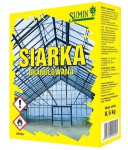 Siarka granulowana 0,5kg 