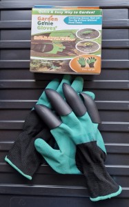 Rękawice ogrodowe z pazurkami roz 7/8