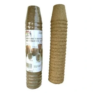 Doniczki torfowe okrągłe fi 7cm 20szt 