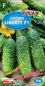 Ogórek Liberty F1 5g nasiona