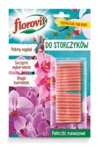 Pałeczki nawozowe 100dni do storczyków 20szt Florovit