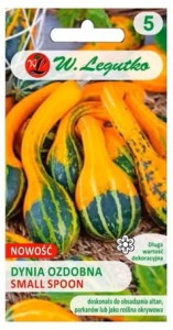 Dynia ozdobna Small Spoon 1g ( Cucurbita pepo) nasiona  
