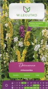 Dziewanna mieszanka gatunków (Verbascum sp.) 0,1g nasion