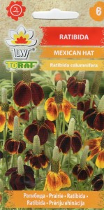 Ratibida Mexican Hat, Jeżówka preriowa 0,5g nasion (Ratbida columnifera) 